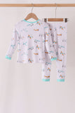 Airplane bamboo 2pc pants set Aaria Tees