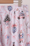 Pink nutcracker bamboo mom&me pajama set Aaria Tees