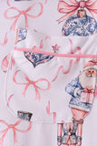 Pink nutcracker bamboo mom&me pajama set Aaria Tees