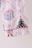 Pink nutcracker bamboo mom&me pajama set Aaria Tees