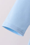 Blue Turkey Embroidery Top - Aaria Tees Aaria Tees