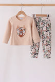 Camo Deer Applique Pants Set Aaria Tees