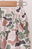 Camo Deer Applique Pants Set Aaria Tees