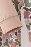 Camo Deer Applique Pants Set Aaria Tees