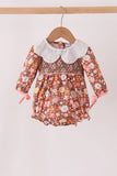 Floral Smocked Lace Bubble Aaria Tees