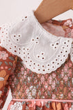 Floral Smocked Lace Bubble Aaria Tees