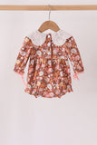 Floral Smocked Lace Bubble Aaria Tees