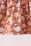 Floral Smocked Lace Pants Set - Aaria Tees Aaria Tees