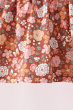 Floral Smocked Lace Pants Set Aaria Tees