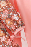 Floral Smocked Lace Pants Set Aaria Tees