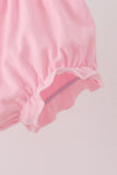 Pink pumpkin ruffle bloomer set Aaria Tees