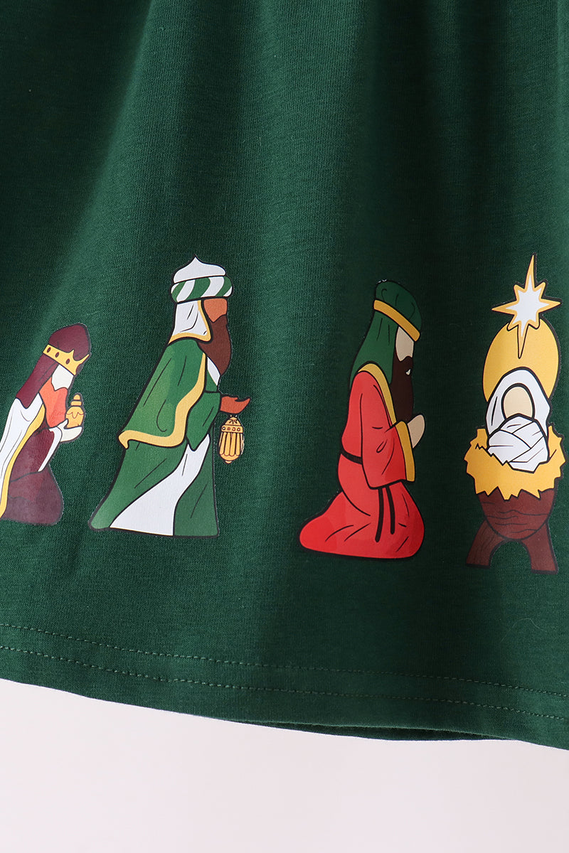 Forest nativity bloomer set - Aaria Tees Aaria Tees