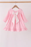 Pink nutcracker embroidery ruffle dress - Aaria Tees Aaria Tees
