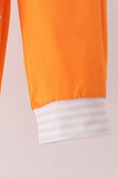 Gray stripe construction vehicle embroidery jogger set - Aaria Tees Aaria Tees