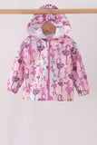 Pink Flamingo Ruffle Raincoat - Aaria Tees Aaria Tees