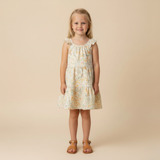 Organic Ruffle Tiered Dress - Bloomfield - Aaria Tees Aaria Tees