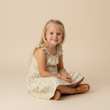 Organic Ruffle Tiered Dress - Bloomfield - Aaria Tees Aaria Tees