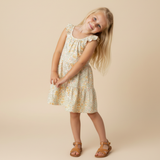 Organic Ruffle Tiered Dress - Bloomfield - Aaria Tees Aaria Tees
