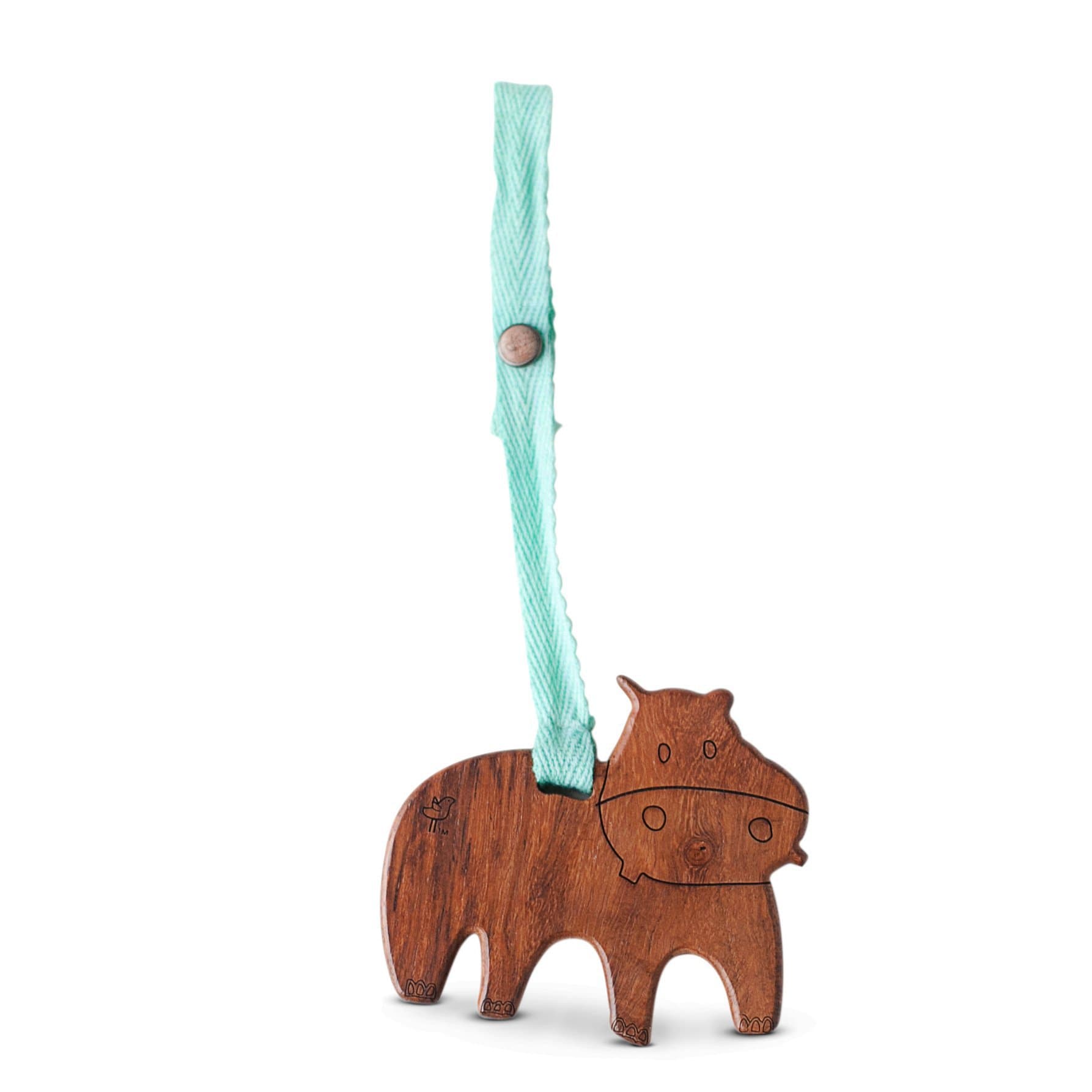 wood stroller toy | henry the hippo - Aaria Tees Aaria Tees