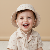 Organic Bucket Sun Hat - Cross - Aaria Tees Aaria Tees