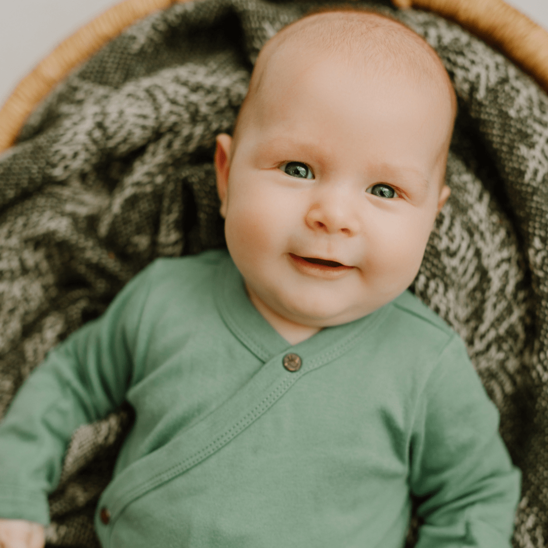 long bodysuit | Basil Green - Aaria Tees Aaria Tees