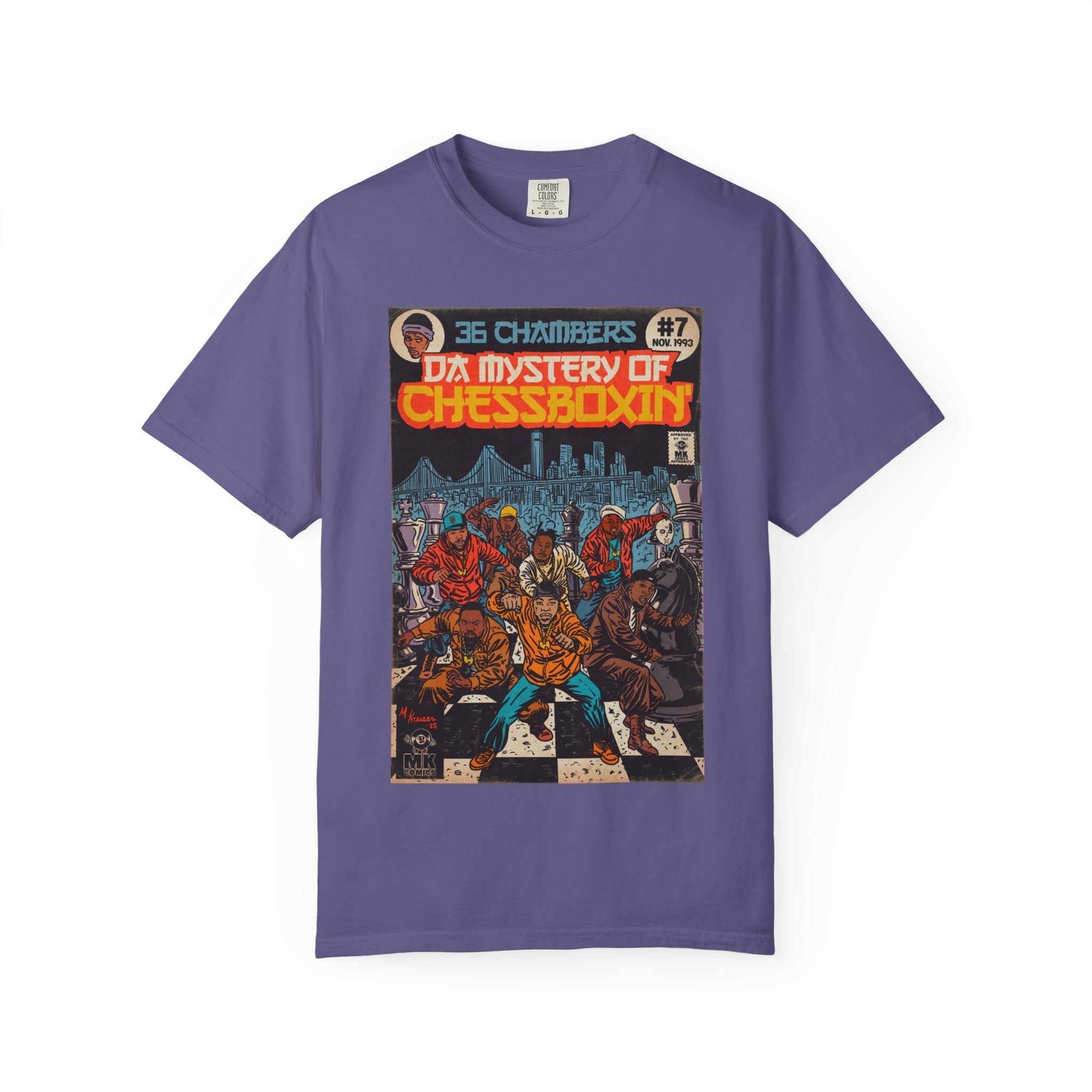 Da Mystery of Chessboxin - Unisex Comfort Colors T-shirt | Hip Hop Graphic Cotton Oversized Streetwear Tee - Aaria Tees Aaria Tees