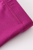 Purple hollow out legging Aaria Tees