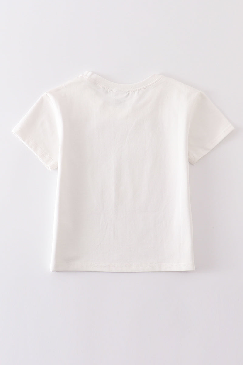 Cream blank basic t-shirt Adult Kids and baby bubble - Aaria Tees Aaria Tees
