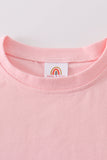 Pink blank basic t-shirt Adult Kids and baby bubble Aaria Tees
