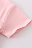 Pink blank basic t-shirt Adult Kids and baby bubble Aaria Tees