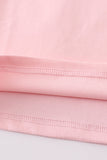 Pink blank basic t-shirt Adult Kids and baby bubble Aaria Tees