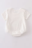 Cream blank basic t-shirt Adult Kids and baby bubble - Aaria Tees Aaria Tees
