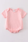 Pink blank basic t-shirt Adult Kids and baby bubble Aaria Tees