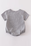 Gray blank basic t-shirt Adult Kids and baby bubble - Aaria Tees Aaria Tees