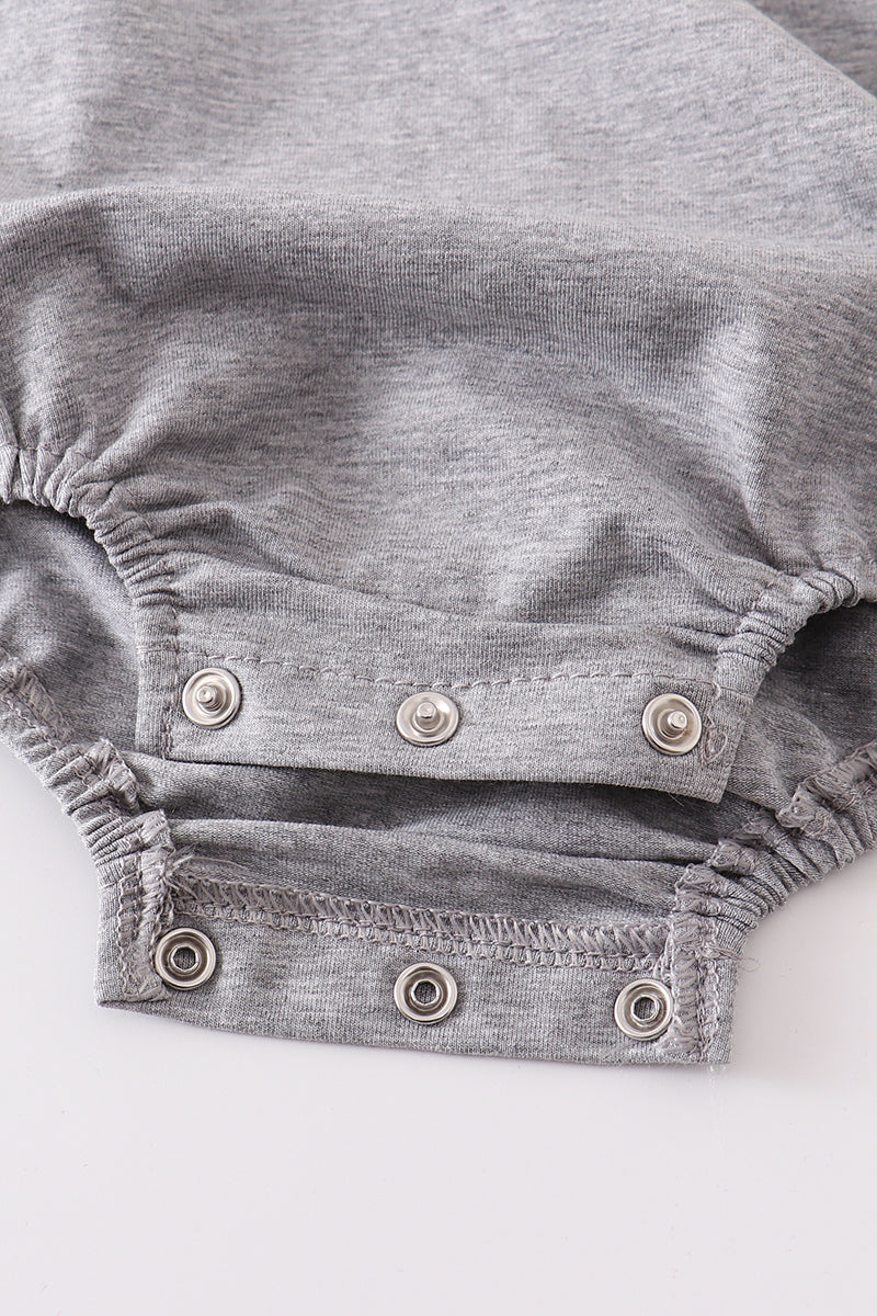 Gray blank basic t-shirt Adult Kids and baby bubble - Aaria Tees Aaria Tees