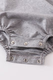Gray blank basic t-shirt Adult Kids and baby bubble - Aaria Tees Aaria Tees