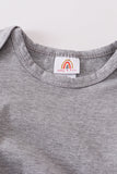 Gray blank basic t-shirt Adult Kids and baby bubble - Aaria Tees Aaria Tees