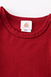 Maroon blank basic t-shirt Adult Kids and baby bubble - Aaria Tees Aaria Tees