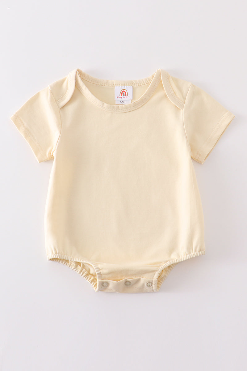Beige blank basic t-shirt Adult Kids and baby bubble - Aaria Tees Aaria Tees