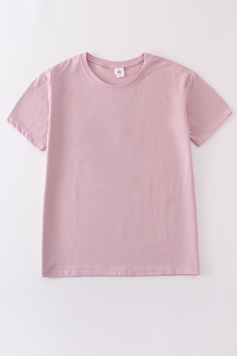 Purple blank basic t-shirt Adult Kids and baby bubble - Aaria Tees Aaria Tees