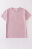 Purple blank basic t-shirt Adult Kids and baby bubble - Aaria Tees Aaria Tees