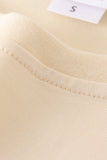 Beige blank basic t-shirt Adult Kids and baby bubble - Aaria Tees Aaria Tees