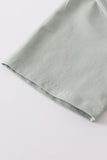 Sage blank basic t-shirt Adult Kids and baby bubble - Aaria Tees Aaria Tees