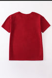 Maroon blank basic t-shirt Adult Kids and baby bubble - Aaria Tees Aaria Tees