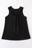 Black blank basic kids teens adult tank top - Aaria Tees Aaria Tees
