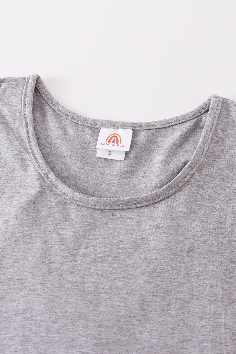Heather grey blank basic kids teens adult tank top - Aaria Tees Aaria Tees