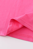 Hot pink blank basic kids teens adult tank top - Aaria Tees Aaria Tees