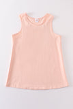Peach blank basic kids teens adult tank top - Aaria Tees Aaria Tees