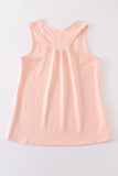 Peach blank basic kids teens adult tank top - Aaria Tees Aaria Tees