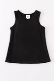 Black blank basic kids teens adult tank top - Aaria Tees Aaria Tees